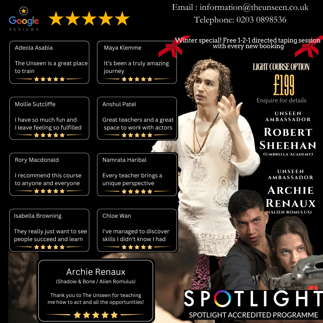 Acting Classes London – Train with Industry Professionals